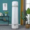 Venta caliente cubierta de polvo para aire acondicionado vertical cilíndrica redonda máquina de gabinete arranque no obstruye la cubierta del aire acondicionado universal Gree Midea Haier
