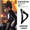 ¡La misma colección de Xu Yan! Xu Mo Deslumbrante Zhao Lusi Goma para el pelo Pinza de tiburón Diadema Accesorio para el pelo