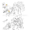 05507-21250 Mitsubishi Heavy Industries S16R2 Anel de Vedação para Câmara da Engrenagem de Sincronismo, Peça Genuína