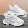Zapatos Nuevos Modelo 2026 para Niñas para Primavera y Verano, Malla con Botones, Amortiguadores, Ligeros, Sin Cordones para Correr en Secundaria
