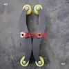 Accesorios trepadores de escaleras tipo llanta Brazo de soporte con anillo de goma Varilla roscada Llave Longitud ajustable