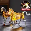Botella de Vino Transparente Creativa con Forma de Caballo para Uso Doméstico, Botella de Vino de Vidrio para Remojar, Botella Vacía con Formas de los Doce Animales del Zodiaco para Vino Medicinal de Ginseng