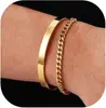 Nuevo Pulsera de Oro de 14K Estilo Ins de Amazon Pulsera de Zirconia Cadena de Perlas Millet Pulsera de Tres Piezas Tendencia Elegante