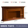 Chimenea Decorativa Estilo Americano de 1.5m Gabinete Repisa Estilo Europeo Núcleo de Chimenea Electrónica Fuego Simulado Personalización del Hogar
