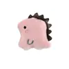 Broche Pin de Dinossauro de Pelúcia Fofo para Atacado Acessórios para Bolsa Acessórios de Joias diy Decorações de Animais de Desenho Animado