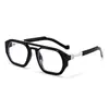 Nuevas Gafas de Sol Cuadradas de Doble Puente Transfronterizas para Hombre Moda Europea y Americana Gafas de Sol para Fotografía Callejera Tendencia Gafas de Sol Retro 9026