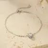 Bajo el Árbol Banyan Pulsera de Plata de Ley S925 Vintage Francés con Piedras Preciosas para Mujer, Lujosa y Exquisita, Chapada en Oro, Joyería de Mano Simple
