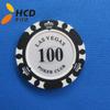 Los fabricantes suministran chips de plástico acrílico anti-falsificación bronceado fichas de entretenimiento monedas película de plástico pueden añadir LOGOTIPO