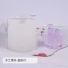 Molde de Resina de Cristal DIY Amapola Racimo de Cristal Piedra Rocalla Cubito de Hielo Adorno de Cristal Molde de Silicona Hecho a Mano