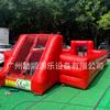 [Item Mais Vendido] Artefato Interativo Pai-Filho Castelo Inflável Portátil Trampolim de Uso Duplo Interno e Externo