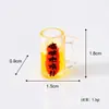 Nueva Serie de Juguetes de Comida Taza de Cerveza Realista Adornos de Resina Casa de Muñecas en Miniatura Mostrador de Bar Accesorios para Juguetes de Comida Mini DIY