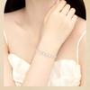 Pulsera de Plata Esterlina S925 Koi de la Buena Suerte para Mujer Regalo Exquisito de Nicho para Novia Lujo Accesible Pulsera de Alta Gama Joyería para el Día de San Valentín