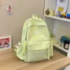 Novas Mochilas Escolares Estilo Coreano para Alunas do Ensino Fundamental e Médio, Mochilas Casuais de Alto Valor para Viagem
