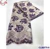 Tecido Jacquard Brocado Antigo Bordado Prata Tecido de Renda Brocado Africano