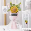 Regalo del Día de la Madre Flor Tejida Clavel Ramo Girasol Ramo de Girasoles Regalo Manual