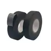 Fita de Tecido Flutuante Automotivo 9mm x 15m Preta Resistente a Altas Temperaturas Amortecimento de Ruído Isolante Autoadesiva para Enrolar Chicotes Elétricos de Carro
