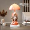 Linda Lámpara de Mesa Pequeña para Decoración de Dormitorio de Niña, Adornos para Regalo de Inauguración de Casa, Accesorios para el Hogar para las Mejores Amigas de Niñas, Regalo de Cumpleaños