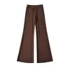 2626 Camiseta de Verão com Decote V e Manga Curta com Detalhe Torcido nas Costas, Top Emagrecedor Combinado com Calça de Yoga Levanta Bumbum, Calça Ligeiramente Flare Emagrecedora de Comprimento Total