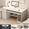 Mesa de Computador Mesa de Desktop para Casa Simples Moderna com Gavetas Mesa de Escrita Quarto Mesa Simples de Estudo Mesa de Estudo para Novo Aluno