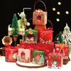 Caixa de Presente Criativa de Natal Bolsa Caixa de Presente de Doces Véspera de Natal Caixa de Embalagem de Presente de Frutas Caixa Vazia Pronta para Venda