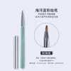 Pincel delineador para nail art, conjunto de pincel degradê para pintura, caneta de varredura, cristal azul oceano, ferramenta de caneta de terapia de luz