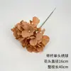 Materiais Florais na Cor de Café para Casamentos, Flores Artificiais para Salões de Casamento, Arranjos Florais, Paredes Florais de Fundo, Decoração Suave para Lojas, Paisagismo, Flores Artificiais no Atacado