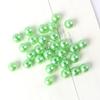 Perlas sueltas de imitación de perlas de imitación de color ABS de 3-14 mm con agujero recto, cuentas redondas para hacer collares, pulseras y fundas de teléfono, accesorios de joyería con cuentas.