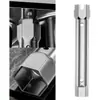 Llave de vaso - Una llave hexagonal hueca de doble extremo que ahorra energía, una herramienta de reparación versátil adecuada para instalar grifos y herrajes (plata)