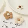 Estilo Coreano Relleno de Algodón Flor de Cinco Pétalos Accesorios para Ropa Bufanda Zapatos y Calcetines Accesorios de Joyería Tela de Flor Girasol Accesorios DIY