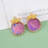 Colgante de Bolsa de la Suerte Bordado de Brocado de Canción por Ambos Lados, Nuevo Estilo Chino Aleación Calabaza Producto Terminado Hecho a Mano, Accesorios Hanfu DIY