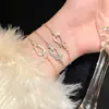 Pulseira Minimalista Japonesa e Coreana com Fivela de Ferradura de Zircônia Pulseira de Luxo Leve com Senso de Alto Padrão Pulseira de Moda Ins de Personalidade de Nicho Atacado