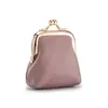 Nova Bolsa Mini Ring de Couro Genuíno para Joias Pequena Exquisita Bolsa de Armazenamento para Brincos Porta-moedas Portátil Feminino