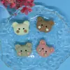 Accesorios de resina Strawberry Rabbit, accesorios de clip de pegamento en crema para manualidades, accesorios de resina, parche para funda de teléfono al por mayor
