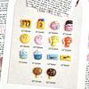 Ornamento para Uñas Artísticas de Caramelo M Bean Simulado Venta al por Mayor Juguete de Comida Chocolate Helado Pasador DIY Adorno para Uña de Oreja