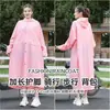 Impermeable duradero para hombres y mujeres, conveniente para senderismo al aire libre, diseño simple, a prueba de lluvia, engrosado y extendido para cobertura de cuerpo completo