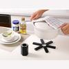 Tapete de mesa doméstico empilhável com isolamento térmico e anti-escaldante, tapete de mesa redondo, tapete de mesa de cozinha, tapete para copos e panelas, atacado