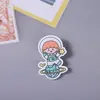 Insignia de Pin Decorativa para Mochila de Niña Estilo Coreano Linda de Dibujos Animados de Acrílico Accesorio para Ropa