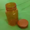 Garrafas Plásticas para Animais de Estimação, Latas Seladas, Frascos Redondos com Ombro à Prova de Umidade para Produtos de Saúde, Cápsulas de Pílulas, Garrafas Plásticas Seladas Atacado