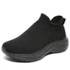 Zapatos Deportivos para Mujer, Zapatos de Verano para Caminar y Casuales para Mujer, Zapatos para Correr de Fly-Knit Transpirable, Suministro Transfronterizo de Calcetines y Zapatos Nuevos de Talla Grande