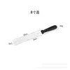 Espátula de crema de acero inoxidable de 6 pulgadas 8 pulgadas 10 pulgadas molde para hornear pasteles pan raspador de decoración punto de fábrica