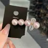 Presilha de Cabelo Elegante com Laço de Pérola Estilo Francês para Mulheres, Grampo Doce e Fashion de Alta Qualidade para Franja e Acessórios de Cabelo