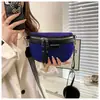 Moda nuevo bolso de mujer hombro remache Diamante bolsa de pecho Joker bolsa mensajera señora bolso de cintura bolsa de pecho una generación de pelo