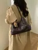 Bolsa Feminina de Grande Capacidade, Bolsa de Ombro de Alta Qualidade para o Dia a Dia, Bolsa de Axila Casual Elegante e Versátil, Bolsa Saco Simples