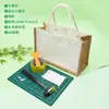 Kit de Herramientas para Teñido y Frotado de Plantas Paquete de Materiales para Abanico y Impresión en Lienzo, Teñido, Frotado y Agente Fijador de Color de Alumbre
