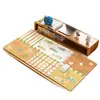 Mouse Pad de Pano Jiaji Estilo Americano Fresco, Tapete de Mesa Antiderrapante para Computador Extra Grande, Tapete de Proteção de Superfície de Mesa de Escritório