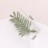 Broche de pérolas com folhas tridimensionais frescas e criativas, broche de moda, broche de colarinho feminino, broche de joias de alta qualidade para roupas