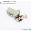 RJ45 a DB9 Macho / Hembra DB9f / M a Puerto de Red RJ45 a Puerto Serie