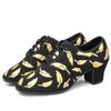 Zapatos de Baile para Baile de Salón, Tacón Medio-Alto, Suela Suave, Estilo Marinero, Zapatos para Bailar en Plaza al Aire Libre, Zapatos de Baile Latino, Estándar Nacional, Venta Caliente Transfronteriza