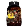 Bolsa Escolar Periférica de Estrella Masculina de Dibujos Animados Nueva de Dropshipping Transfronterizo Mochila de Poliéster Cómoda Creativa para Estudiantes