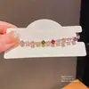 Pulsera Deslizante Rombo de Zirconia Transfronterizo Gota de Color Pulsera de Lujo Ligero Gama Alta Versión Coreana Pulsera Dulce de Moda